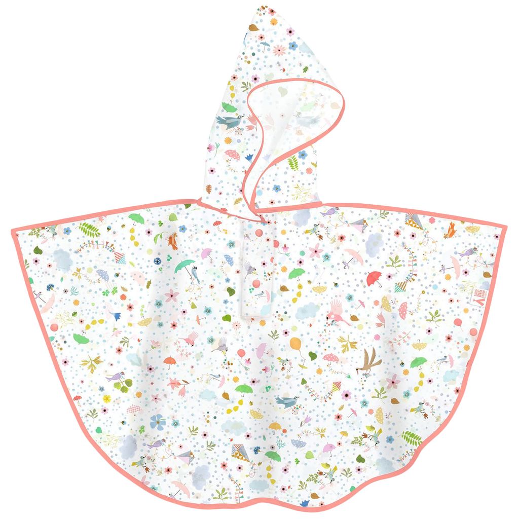 (PRE-ORDER) Djeco Lightness Printed Rain Cape