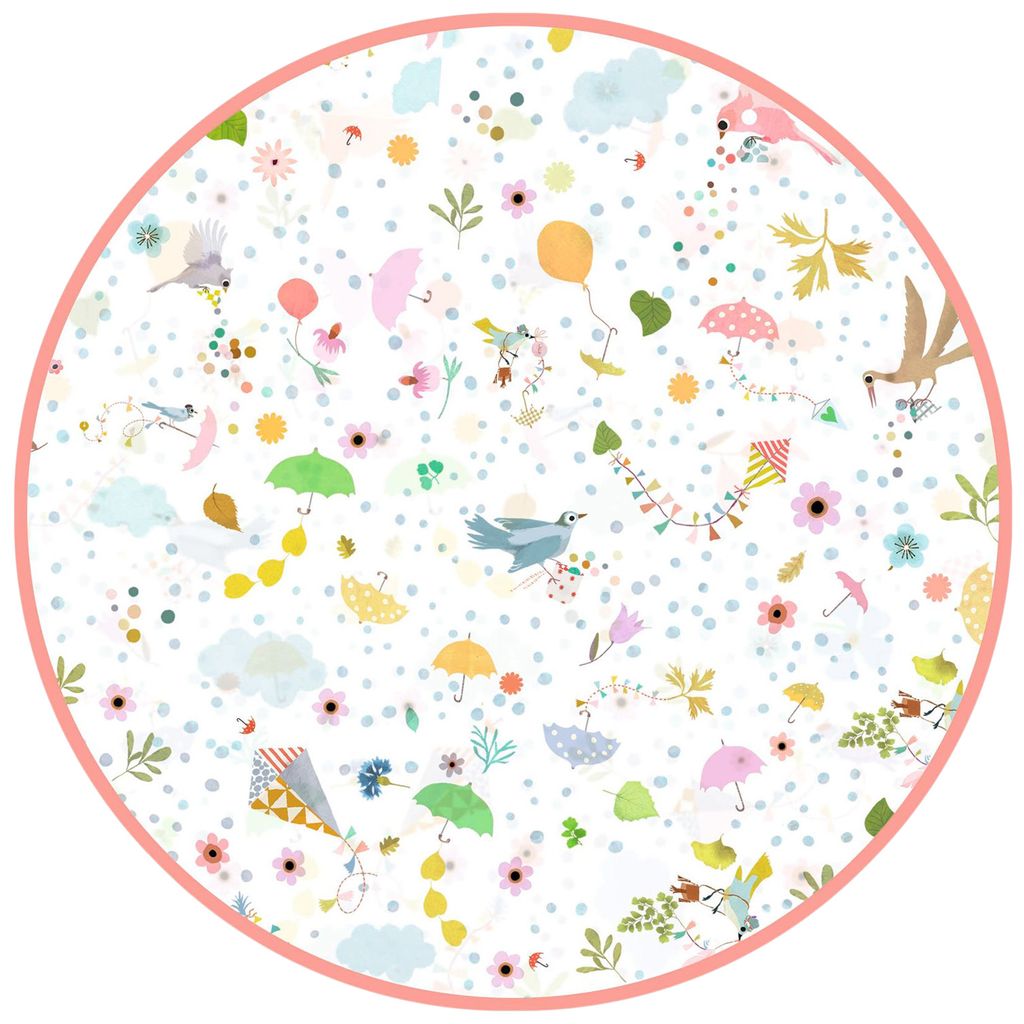 (PRE-ORDER) Djeco Lightness Printed Rain Cape