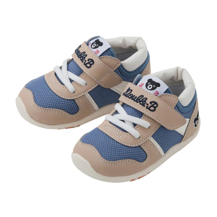(Pre-Order) Mikihouse Mizuno Collaboration Second Baby Shoe Beige