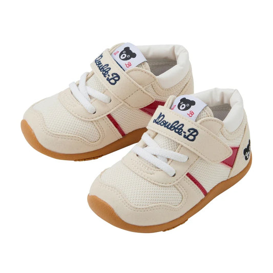 (Pre-Order) Mikihouse Mizuno Collaboration Second Baby Shoe White