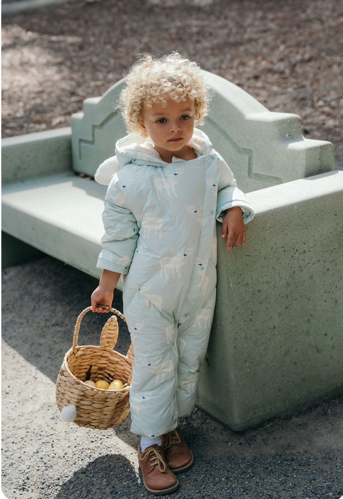 (Pre-Order) White Wheat Winter Jacket