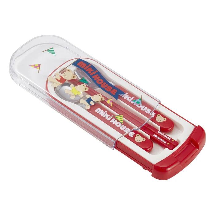 (Pre-order) Mikihouse Cutlery Set Bear