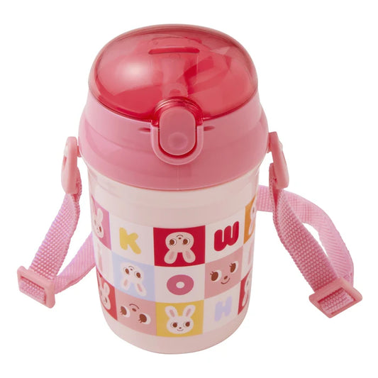 (Pre-order) Mikihouse Water Bottle 340ml (Pink)