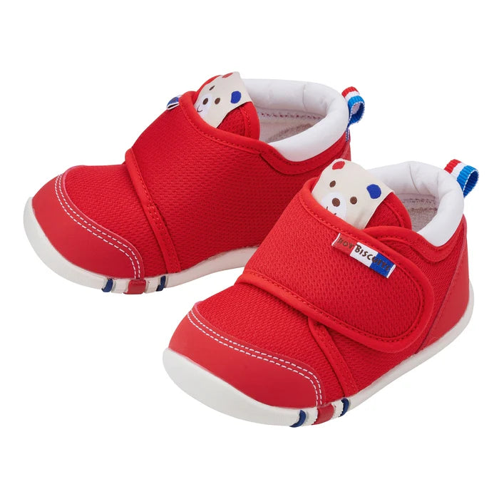 (Pre-Order) Mikihouse First Baby Shoes Red