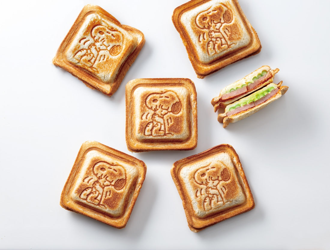 (Pre-Order) Skater Hot Sandwich Maker Snoopy