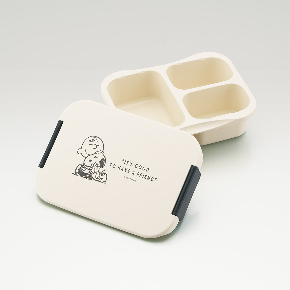 (Pre-Order) Skater Antibacterial Separate Lunch Box 900ml Tight Lunch Box 1 Tier Integrated Divider Snoopy