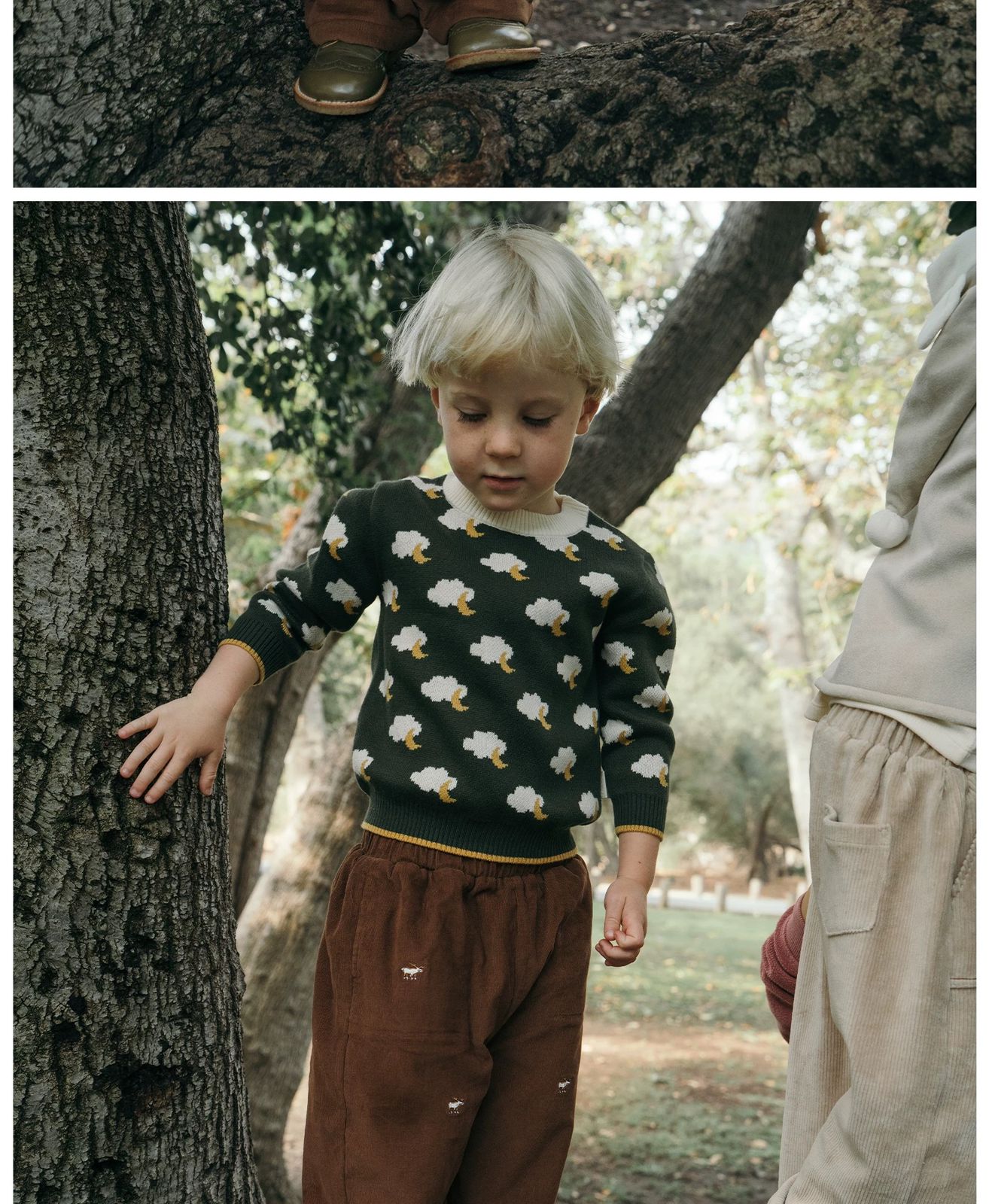 (Pre-Order) White Wheat Sweater