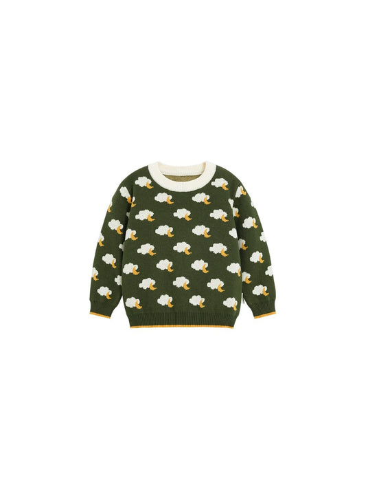 (Pre-Order) White Wheat Sweater