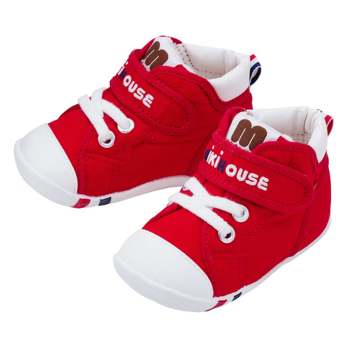 (Pre-Order) Mikihouse First Baby Shoes Red