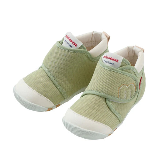 (Pre-Order) Mikihouse 55th Anniversary Model First Shoes Green