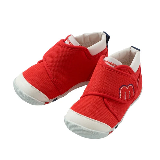 (Pre-Order) Mikihouse 55th Anniversary Model First Shoes Red
