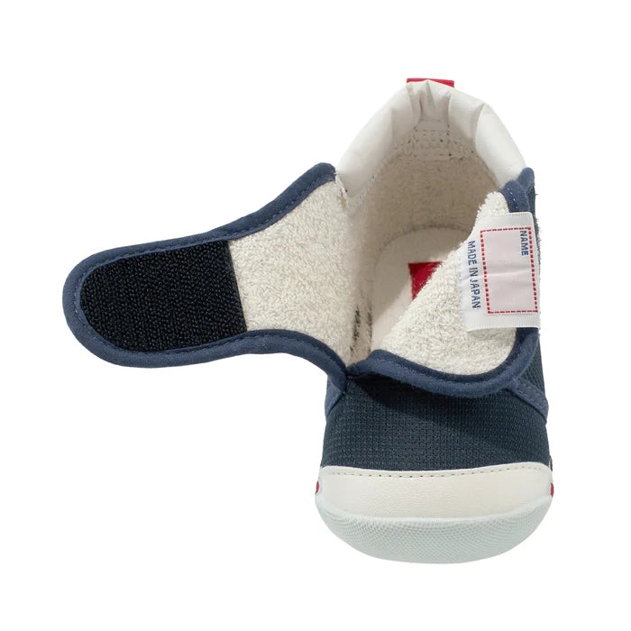 (Pre-Order) Mikihouse 55th Anniversary Model First Shoes Navy Blue