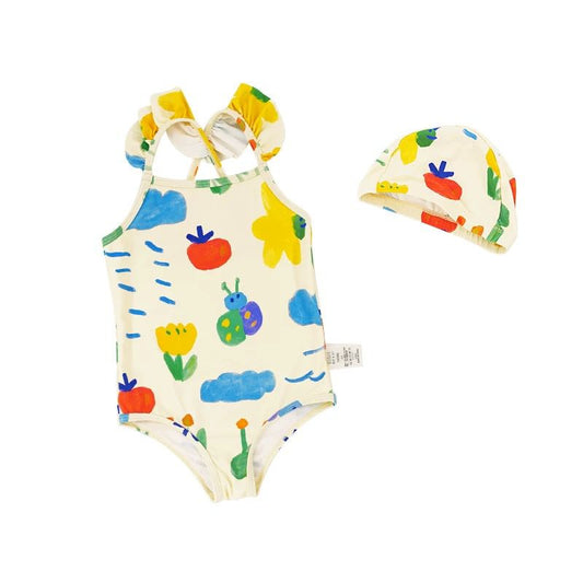 Rice & Sky Swimming Suits