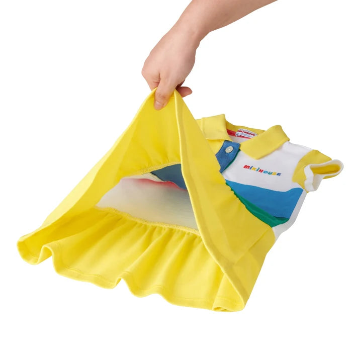 (Pre-Order) Mikihouse One Piece Polo Dress Yellow