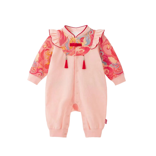 (Pe-Order) Zhang Ming Fu Silk Petal Suit