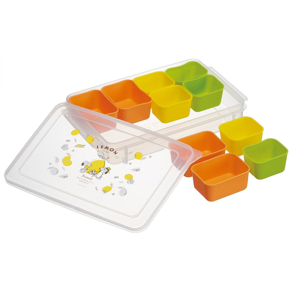 (Pre-Order) Skater For Lunch Box Small Portion Storage Container Silicone Cup 10 Pieces Snoopy