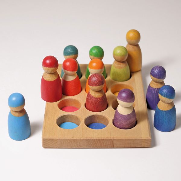 (PRE-ORDER) GRIMMS Sortingboard Rainbow