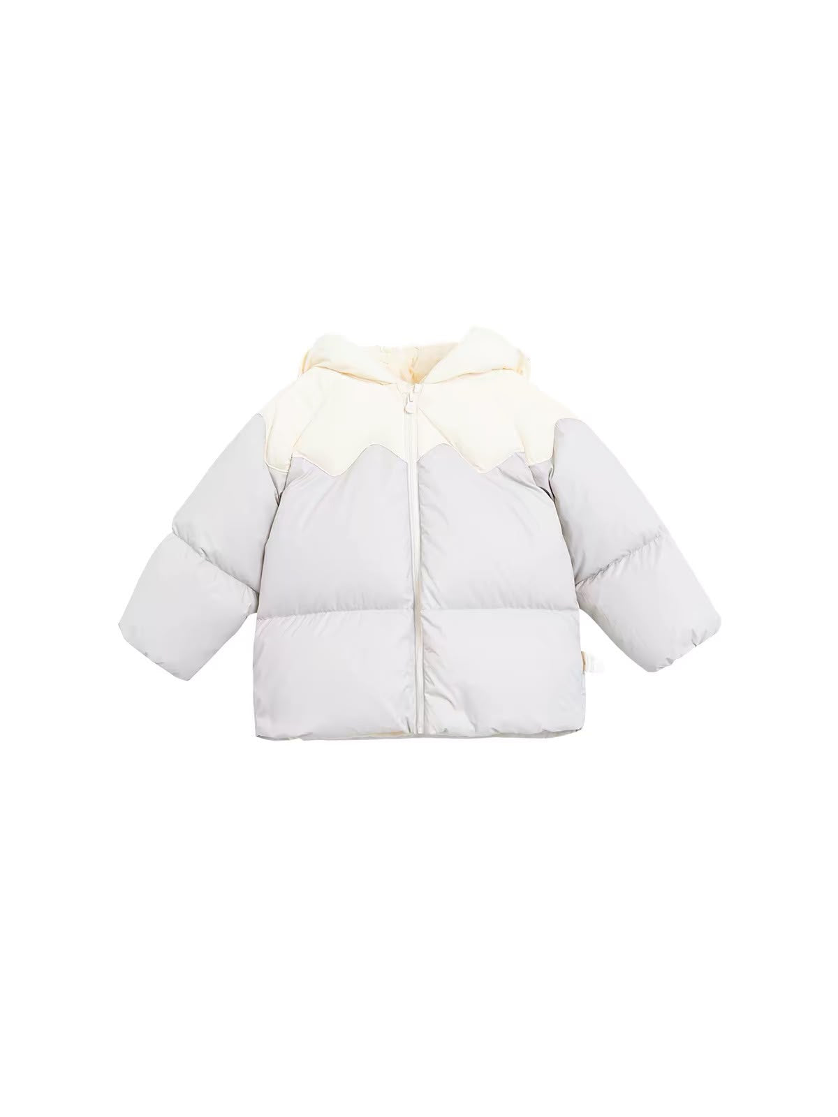 (Pre-Order) White Wheat Puffer Jacket