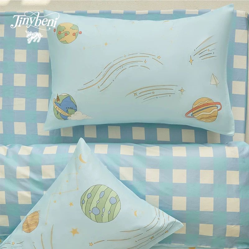 (Pre-Order) Tiny Beni Bedding Set - 4pcs Incl Duvet Cover, Flat Sheet, Pillow Sheet