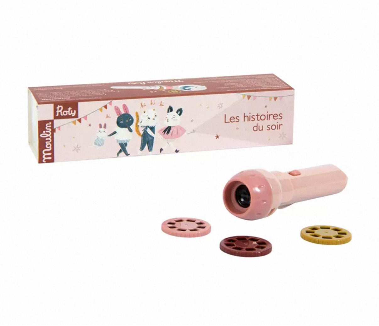 (Pre-Order) Moulin Roty Assorted Torch Lights Story Book Series