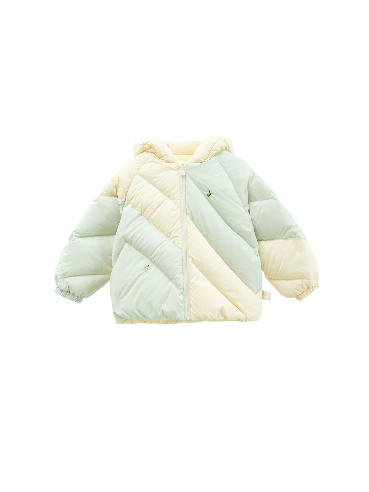 (Pre-Order) White Wheat Puffer Jacket