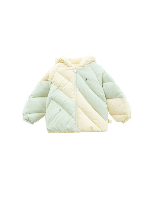 (Pre-Order) White Wheat Puffer Jacket