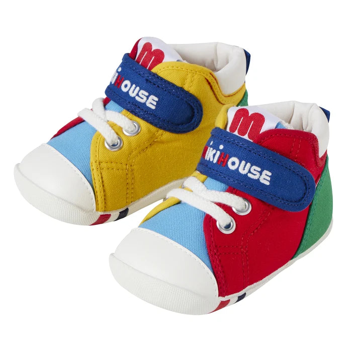 (Pre-Order) Mikihouse Mikihouse Bear First Baby Shoes Multicolor