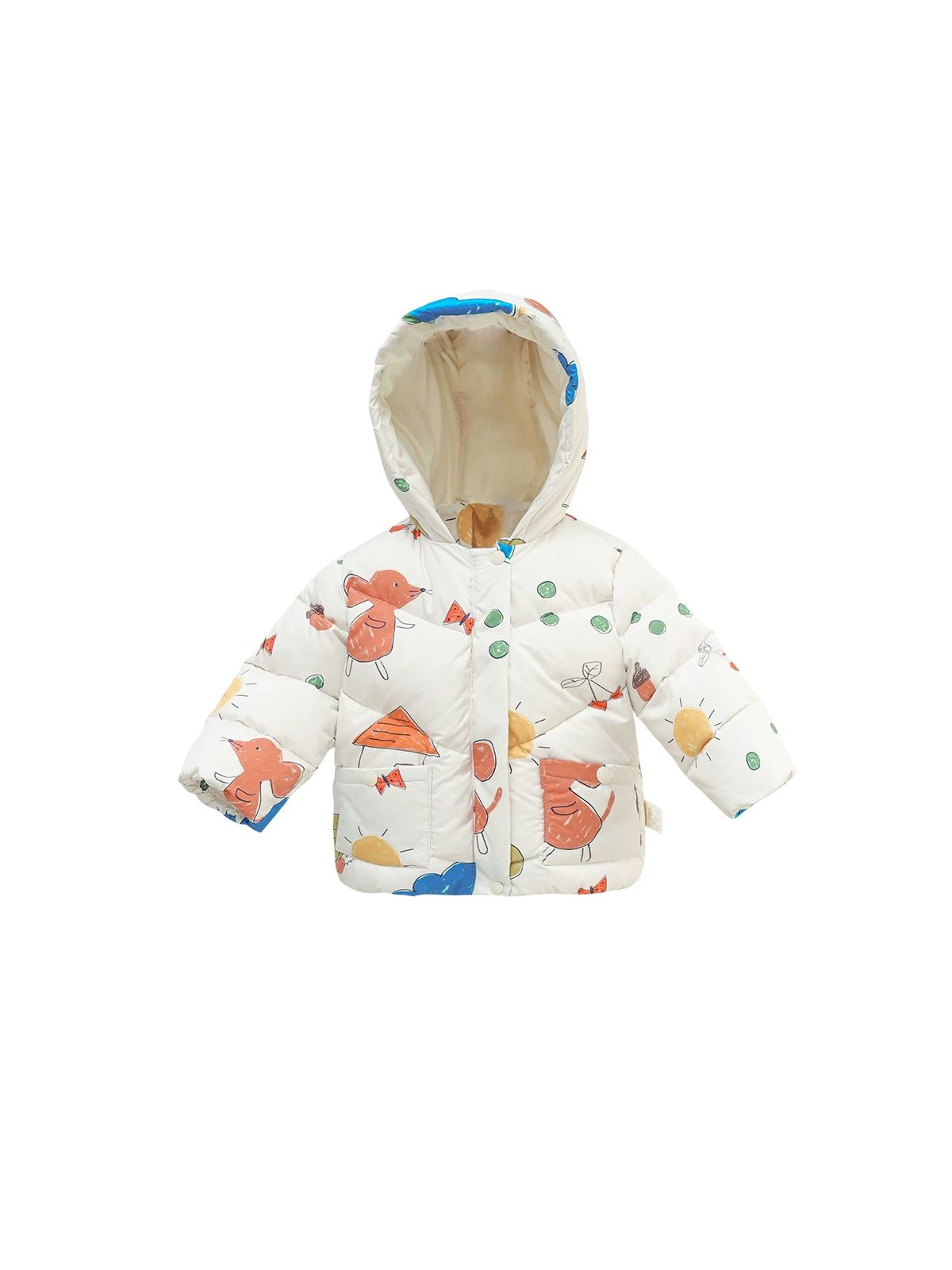 (Pre-Order) White Wheat Winter Jacket