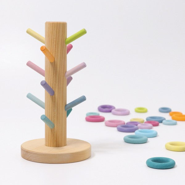 (PRE-ORDER) GRIMMS Sorting Helper Building Rings Pastel