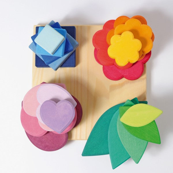 (PRE-ORDER) GRIMMS Stacking Game Shapes