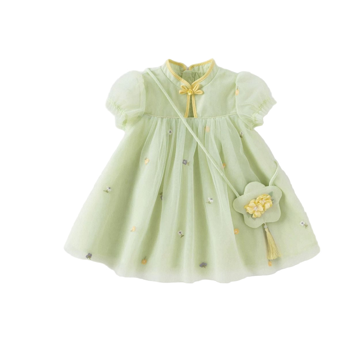 (Pre-Order) Dave & Bella Mint Qipao Dress