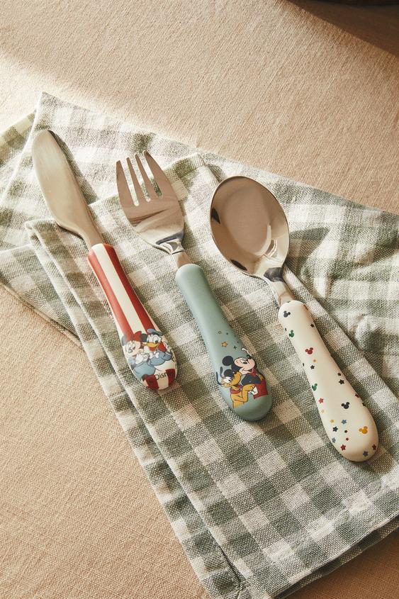 Zara Home Children's Mickey Mouse Disney Cutlery Set