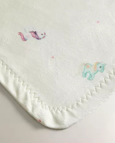(Pre-Order) Zara Home My Little Pony© Print Fleece Baby Blanket