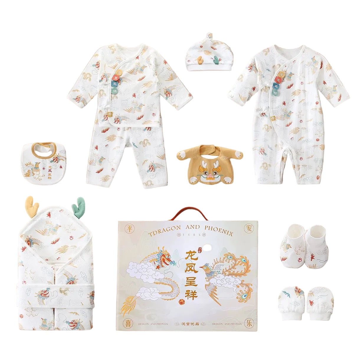 (Pre-Order) Han Gong Fu The Dragon & Phoenix Grand Blessing Set