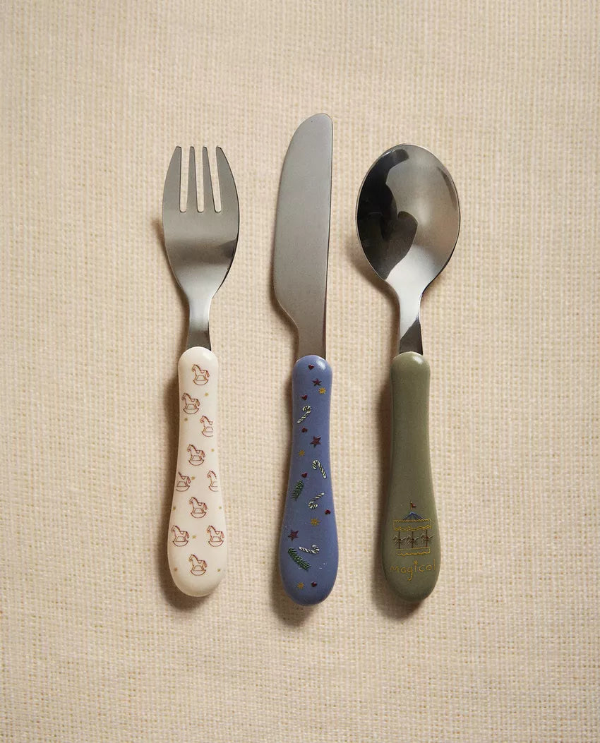 (Pre-Order) Zara Home Children's Christmas Cutlery Set