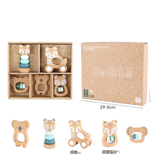 (Pre-Order) Feijiani wooden baby toy