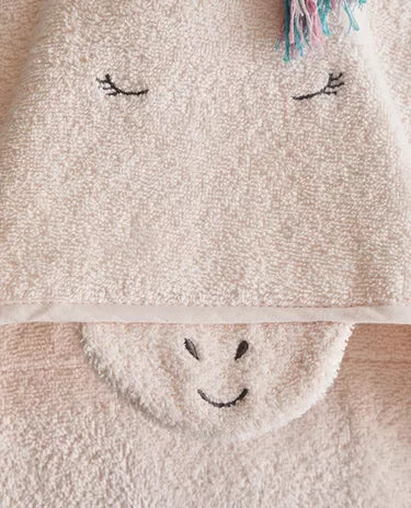 (Pre-Order) Zara Home Hooded Unicorn Bath Towel