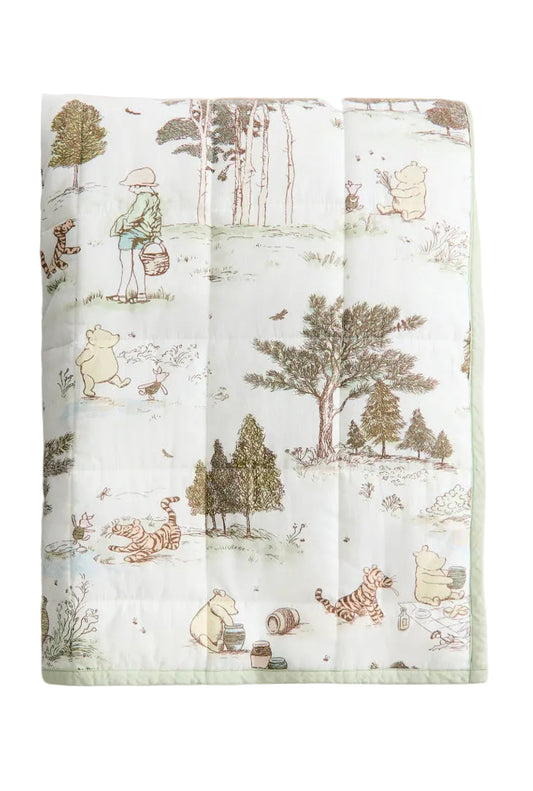 (Pre-Order) H&M Home Winnie the Pooh Bed Spread Brown