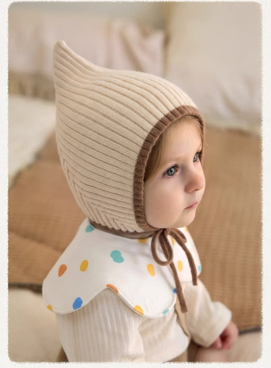 (Pre-Order) Niduo Bear Pointy Winter Beanie