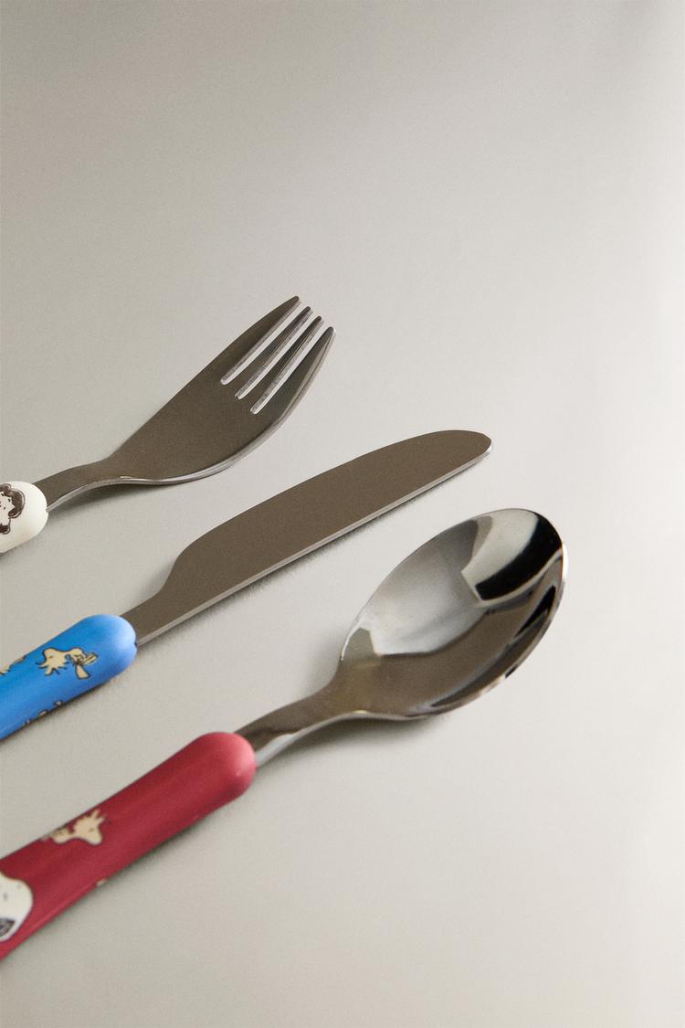 Zara Home Children's Peanuts Cutlery Set