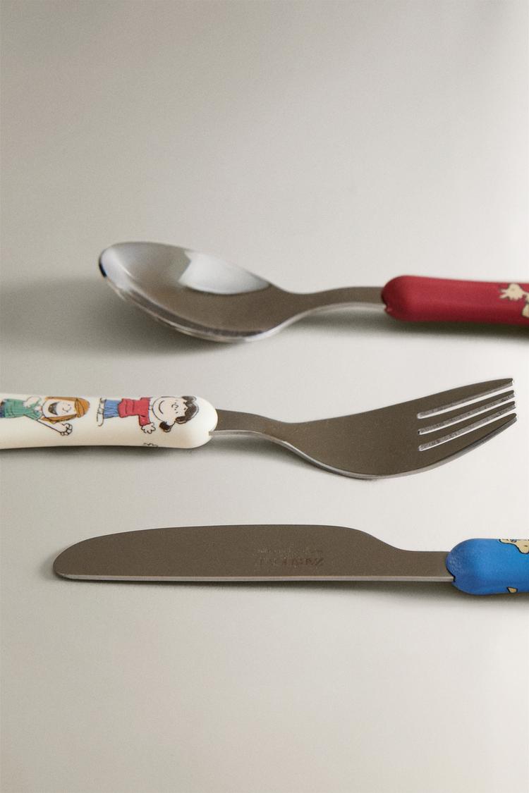 Zara Home Children's Peanuts Cutlery Set