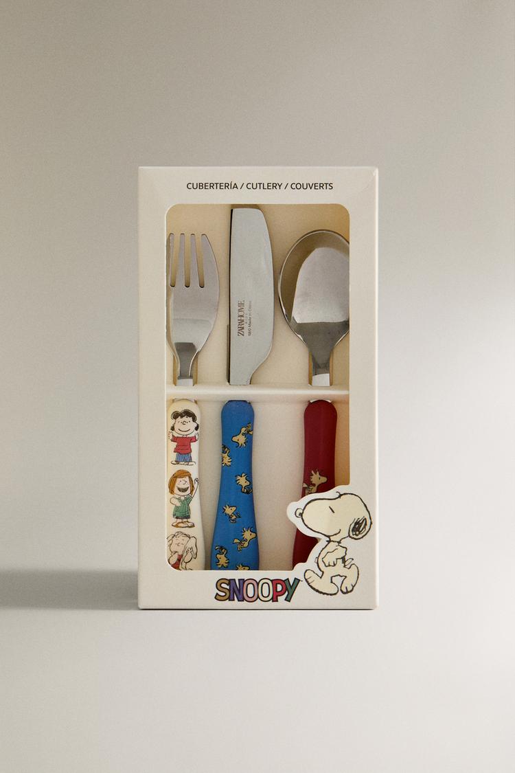 Zara Home Children's Peanuts Cutlery Set