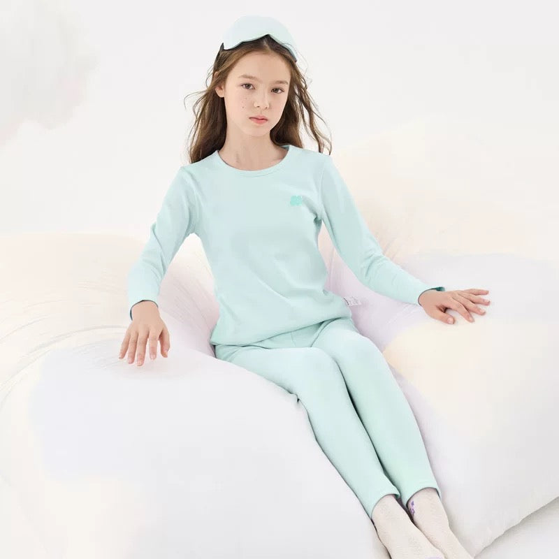 (PREORDER) Balabala Fall/Winter Thermal Wear - Rounded Collar 1 Set