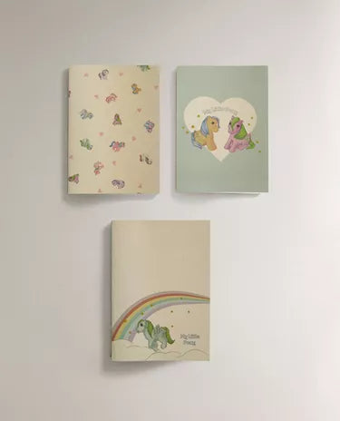 (Pre-Order) Zara Home Kids' My Little Pony© Notebook Pack
