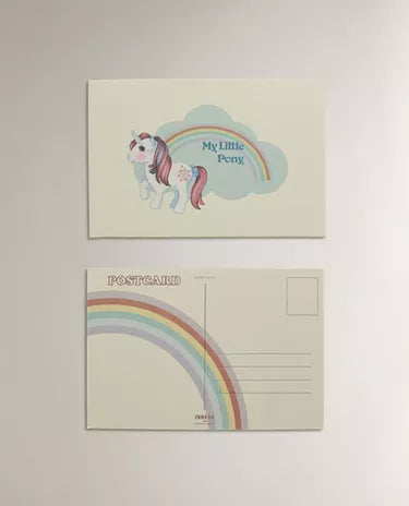 (Pre-Order) Zara Home Kids' My Little Pony© Postcard Set