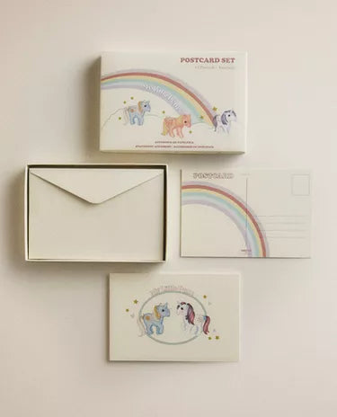 (Pre-Order) Zara Home Kids' My Little Pony© Postcard Set