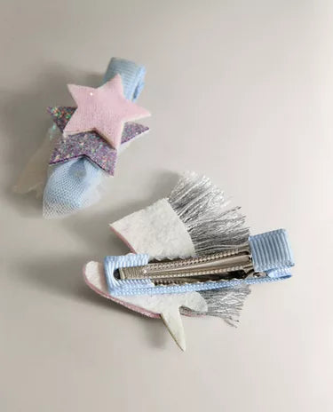 (Pre-Order) Zara Home Kids' Pony And Stars Clip (SET OF 2)