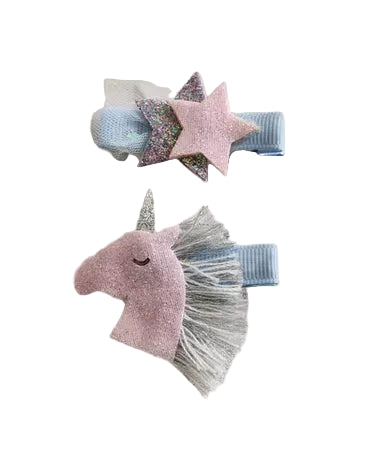 (Pre-Order) Zara Home Kids' Pony And Stars Clip (SET OF 2)