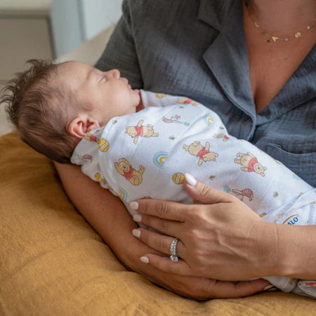 (Pre-Order) Winnie The Pooh + Aden and Anais + 100% Cotton Swaddle
