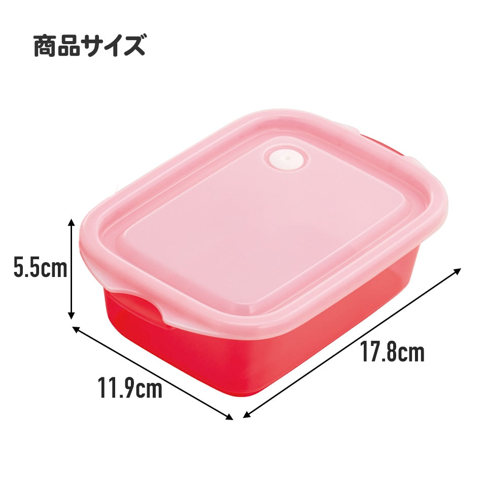(Pre-Order) Skater Antibacterial Storage Container Lunch Box Food Container Seal Box Set of 2 500ml Snoopy